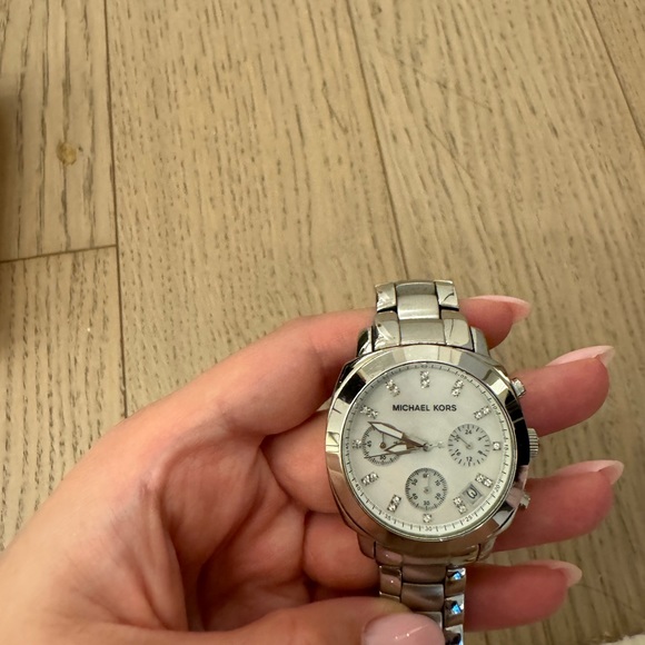 Michael Kors stainless steel watch